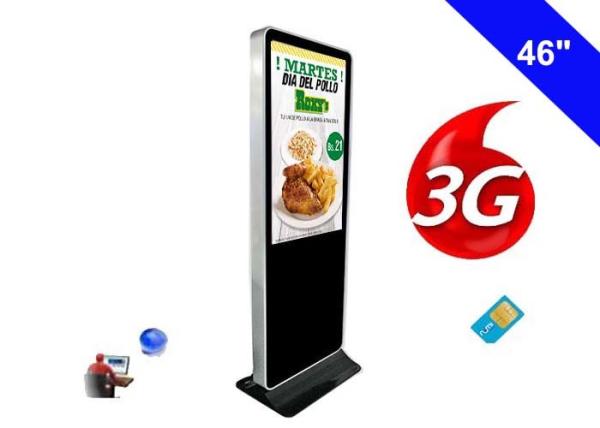 Buy cheap 46 Inch Android Network Digital Signage Kiosk Indoor Commercial LCD Display from wholesalers