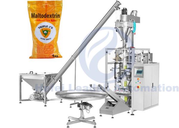Automatic Powder Packing Machine For Maltodextrin / Edible Corn Starch / Edible