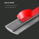 Flooring Accessories PVC Reducing Strip for Smooth Carpet to Floor Seam