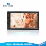 12V/ 24V 7 Inch Touch Screen Car 2 Din Stereo Video Entertainment Player with SD