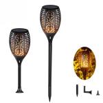 New Solar Lights 96led Flame Fire Torch Torch Light Outdoor Garden Grass Light