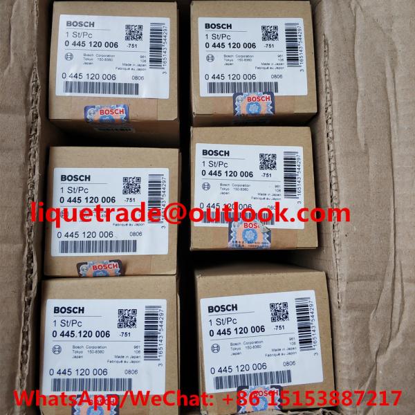 Buy cheap BOSCH fuel injector 0445120006 , 0 445 120 006 , 0445 120 006 for MITSUBISHI 6M70 ME355278 from wholesalers