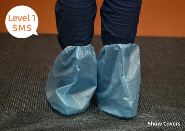 Buy cheap Blue Indoor Non Slip Non Woven Fabric Disposable Boot Shoes Cover from wholesalers