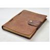 Buy cheap 7 X 5 Inches Travel Journal Notebook Antique Handmade Design Embossed Logo from wholesalers