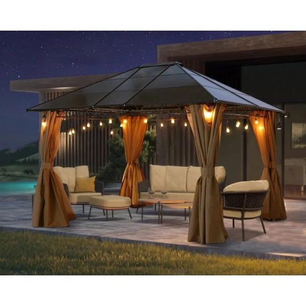 Buy cheap 10' x 12' Aluminum and Steel Hardtop Gazebo from wholesalers