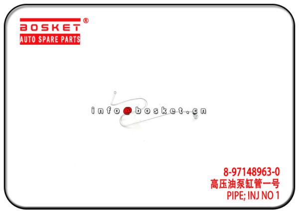 Buy cheap 8-97148963-0 8971489630 Injection NO 1 Pipe Suitable for ISUZU 4HE1 NPR from wholesalers