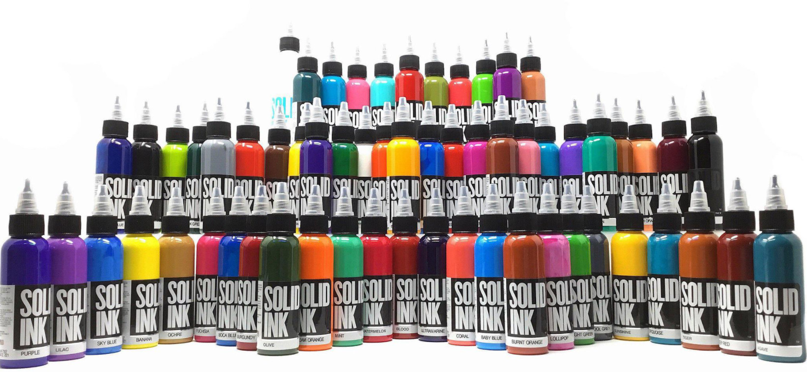 Organic Vegan Solid Ink Tattoo Ink Dark Brown 30ML 260ML Non Toxic