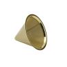 Buy cheap Double Wall Gold Paperless Coffee Dripper For Chemex / Hario Carafes from wholesalers