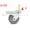 Buy cheap Heavy Duty TPR Solid Caster Wheels , 3/4 Inch Stem Caster Wheels from wholesalers