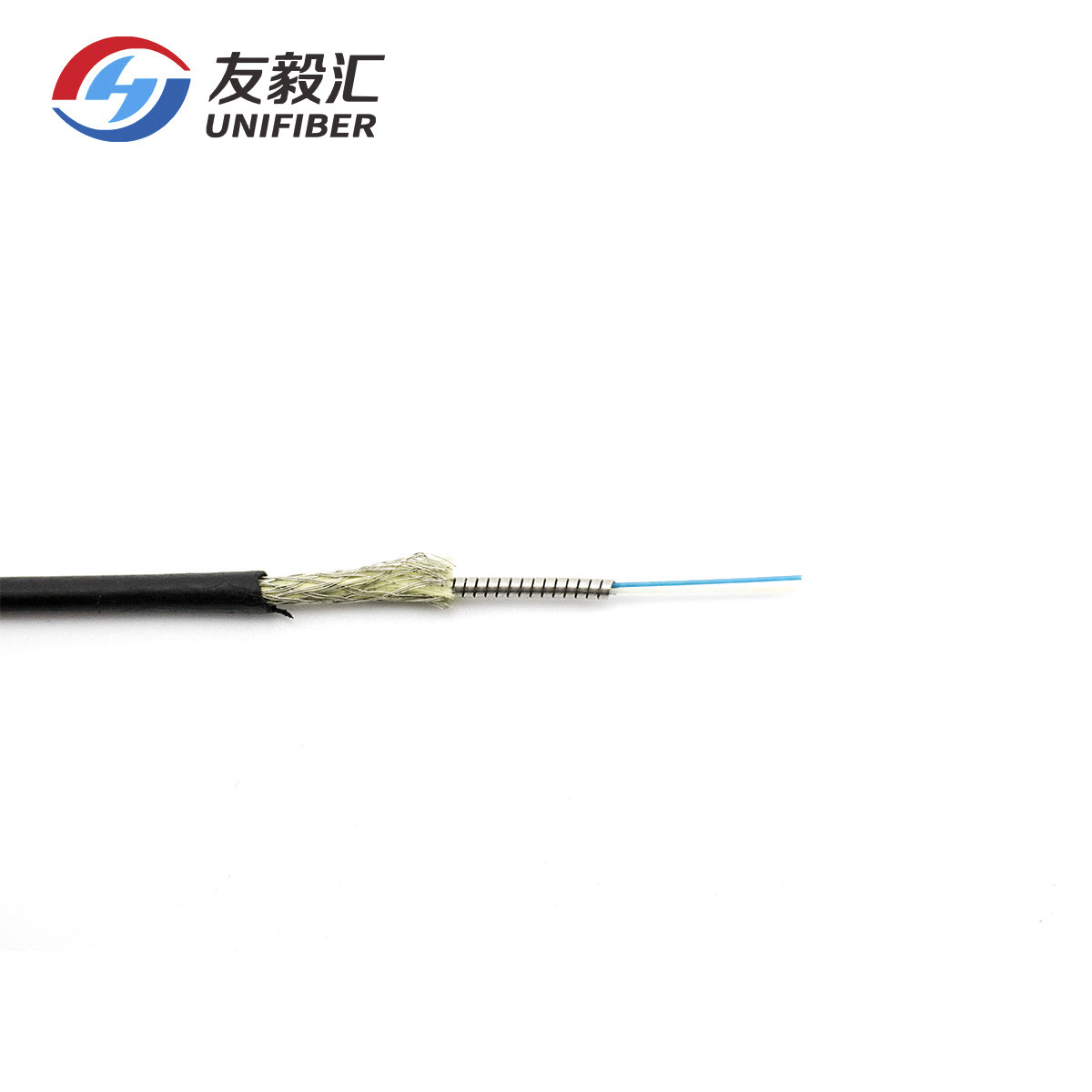 G657A2 TPU Jacket Military Tactical Optical Fiber Cable
