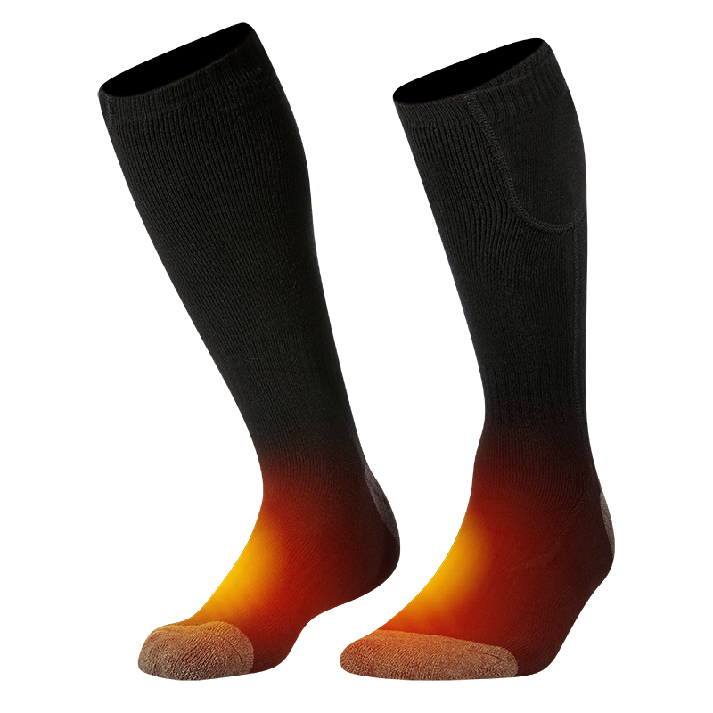 Outdoor Winter Electric Thermal Socks Rechargeable Battery Ski