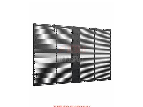 P7.8mm Indoor & Outdoor Transparent LED Display Cost-Effective Glass LED Video