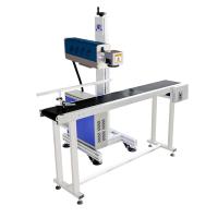 Buy cheap Fast Speed Non Metal Materials CO2 Fly Laser Marking Machine product