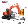 Buy cheap Excavator Skid Steer Post Pounder Pile Driver Hydraulic Post Driver In Usa Market from wholesalers