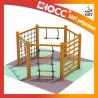 Buy cheap Non Toxic Childrens Wooden Climbing Frame 304 Stainless Fasteners Safe And Reliable from wholesalers
