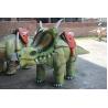 Buy cheap Kiddie Walking Dinosaur Rides , Realistic Animatronic Dinosaur Toy Car from wholesalers