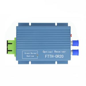 Wholesale Ftth Catv AGC Wdm Mini Fiber Optic Receiver2 Rf Output Ports For GEPON System from china suppliers