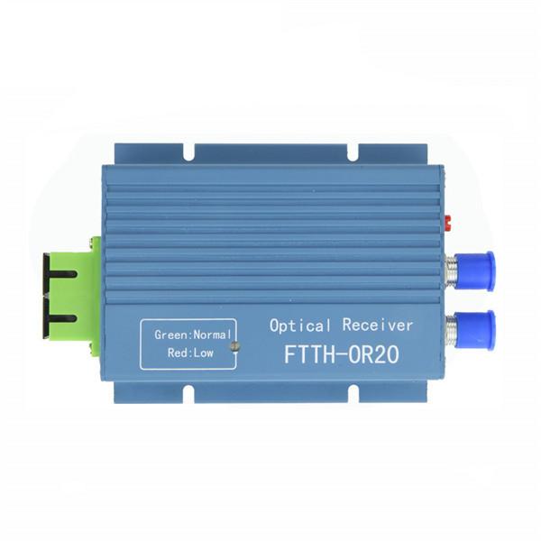 Quality Ftth Catv AGC Wdm Mini Fiber Optic Receiver2 Rf Output Ports For GEPON System for sale
