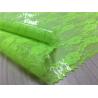 Buy cheap Transparent Tpu Leather Bonded Fluorescent Green Lace Fabric For Ladies Coat from wholesalers