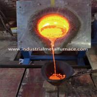 Buy cheap 25KG Graphite Medium Frequency Industrial Induction Furnace For Cast Iron Steel product