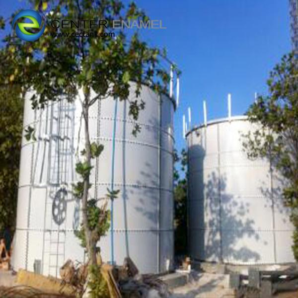 Buy cheap 0.25mm Coating Bolted Steel Commercial Water Tanks Dry Bulk Storage from wholesalers