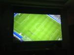 Big Projection Screen 150 inch Wall Mount Remote Control 16:9 Projector Screens