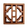 Buy cheap Beauty Terracotta Hollow Garden Red Clay Bricks Outdoor Wall Blocks from wholesalers