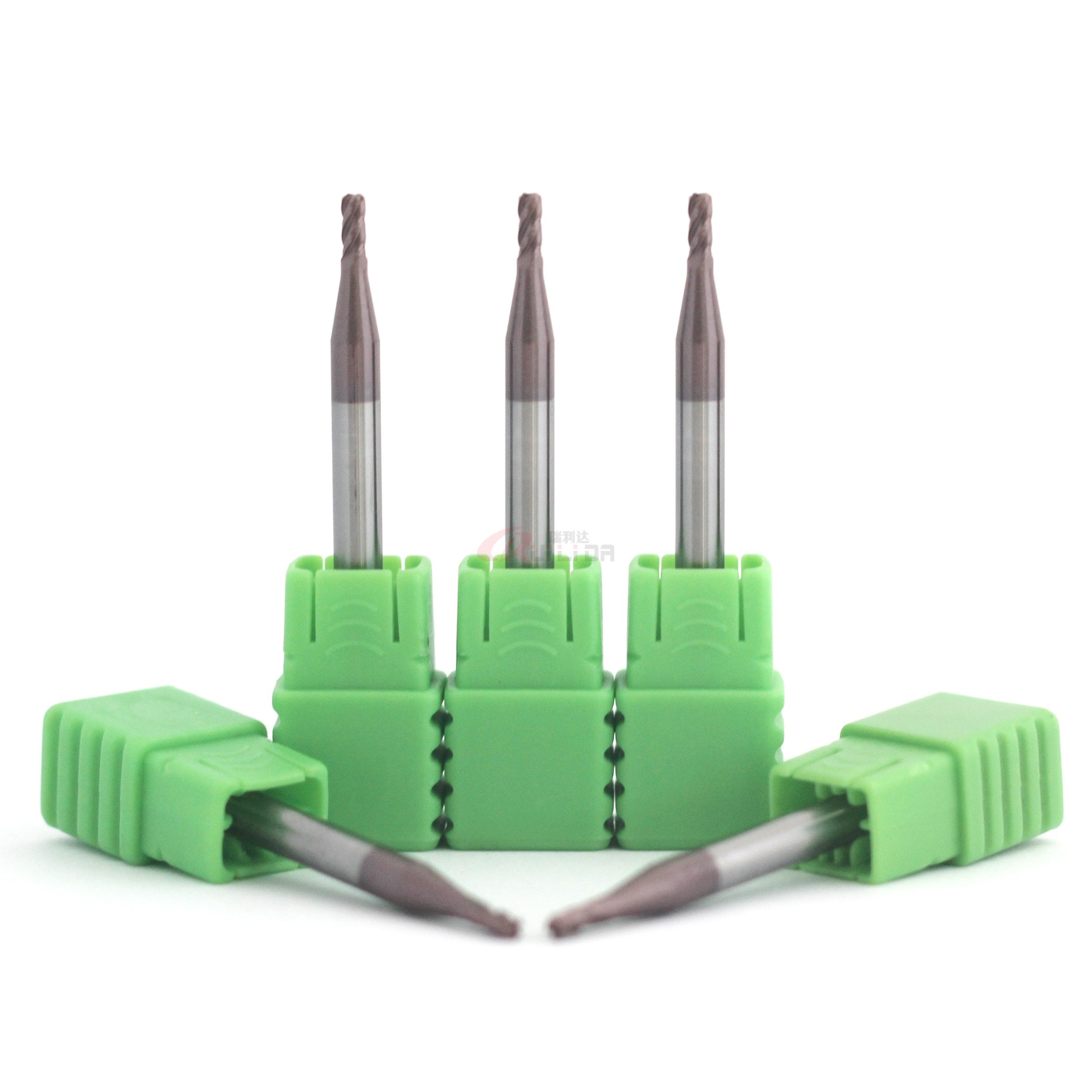3/32" 5/8" Corner Radius Cutting End Mill For CNC