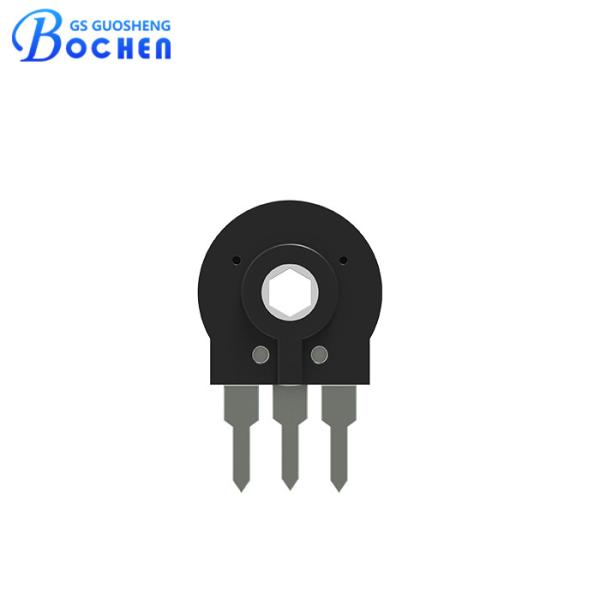 Buy cheap PT10 10mm Horizontal Carbon Film Potentiometer Through Hole Cermet trimmer from wholesalers