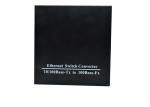 8 Ethernet Fiber Optic Media Converter Simplex SC Port Black Color