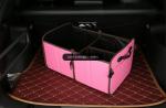 Waterproof Car Additional Accessories Pu Leather Collapsible Trunk Organizer