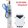 Buy cheap IP67 12V/24V/36V/48V Complete Borehole Dc Solar Pump And Panel Solar 3 inch Water Pump System For Farm from wholesalers