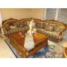 Buy cheap French 4 Seater Corner Sofa from wholesalers