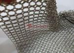 Brass Copper 7mm Stainless Steel Chain Mail Ring Mesh Curtain With Welded Type