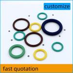 O Shaped Silicone Waterproof Sealing Element High Temperature Resistant Black