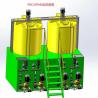 Buy cheap Customized Plastic Recycling Washing Line Carbon Steel Wastewater Treatment System 5000kg/H from wholesalers