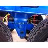 Buy cheap Flatbed Cargo Container Semi Trailer 3 * 13 Ton Capacity With Tubeless Tire from wholesalers