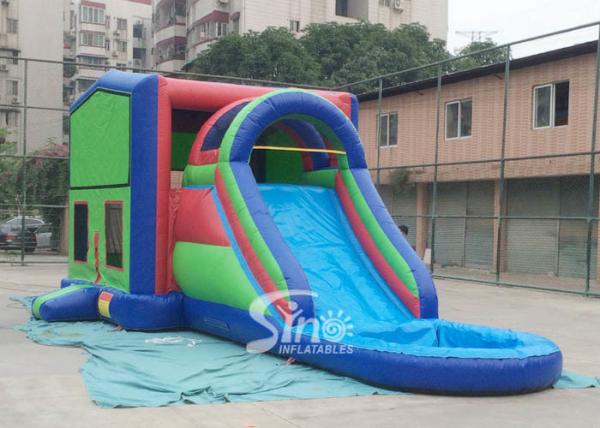 Buy cheap 5in1 module panels outdoor kids inflatable bounce house slide combo from Sino Inflatable from wholesalers