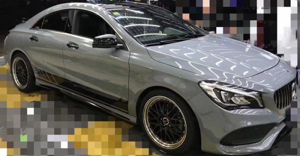 Buy cheap Gloss Cement Ash Grey Wrap Polymeric Calendered Vinyl Film Vehicle Advertising Wrap from wholesalers