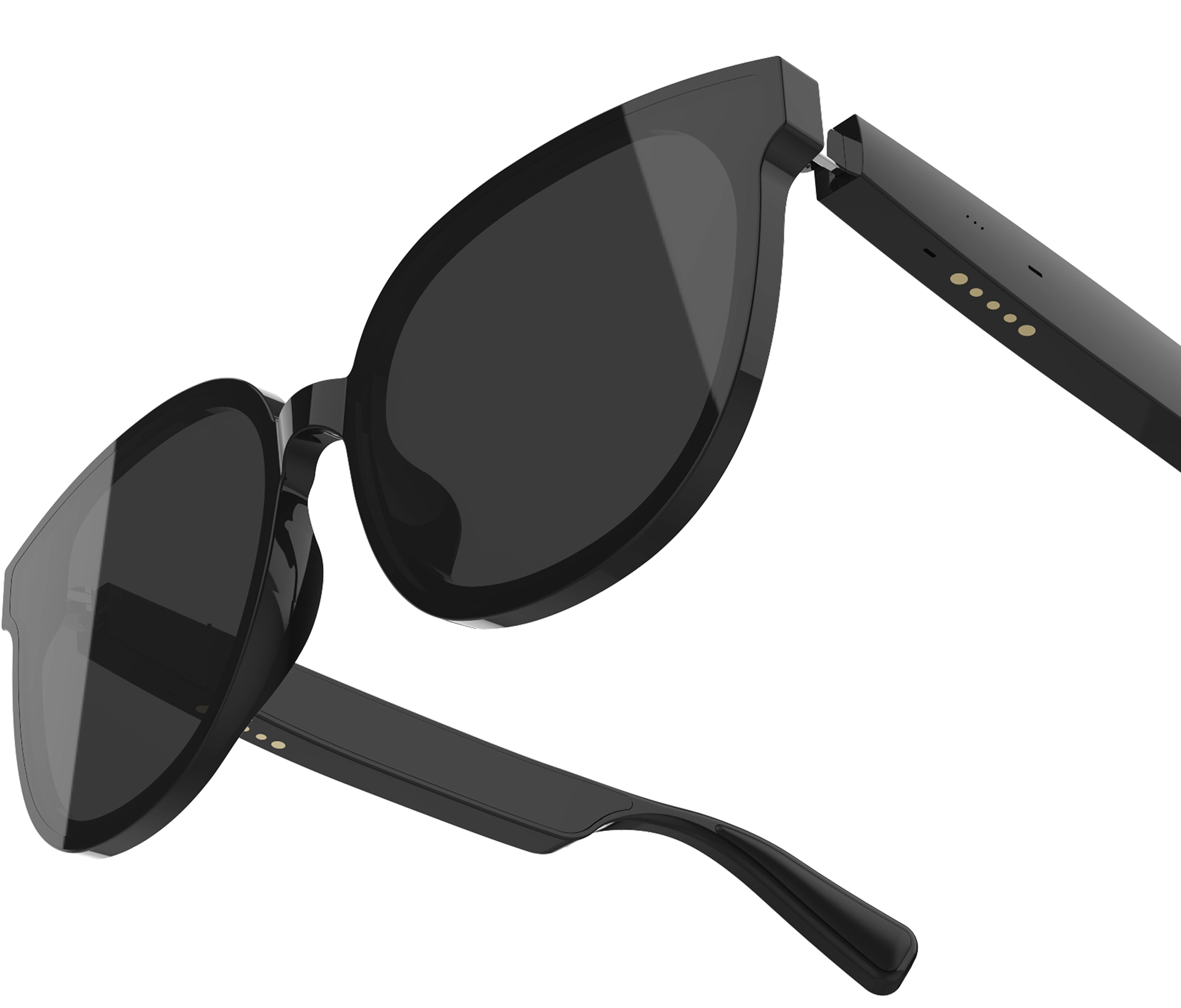 HFP Smart glasses Bluetooth 5.0 audio visual integration replaceable frame for men