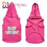 Buy cheap Colourful Rubber Print Birthday Pet Hoodie Customized Pink Dog Hoodie from wholesalers