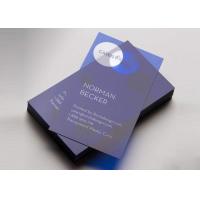 Buy cheap Transparent Clear PVC Plastic Business Name Cards With Personalized Company Logo product