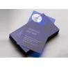 Buy cheap Transparent Clear PVC Plastic Business Name Cards With Personalized Company Logo from wholesalers