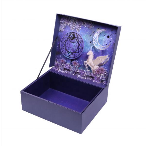 Buy cheap Recycled Materials Creative Luxury Paper Gift Box For Valentine Day from wholesalers