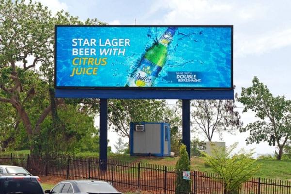 Buy cheap Novastar Controller Outdoor LED Advertising Screen SMD1921 300W AVOE 960*960mm from wholesalers