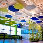 Eco-Friendly Art Fabric Acoustic Panels Versatile For Multipurpose Halls With 0