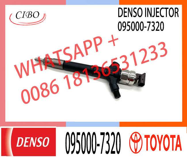 Diesel Fuel Injector 095000-7320 Common Rail Injection Nozzle 23670-0R130 For Toyota 1AD-FTV 2AD-FTV