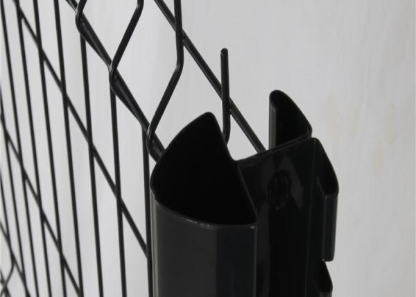 Buy cheap Peach Post Zinc Plated V Mesh Security Fencing from wholesalers