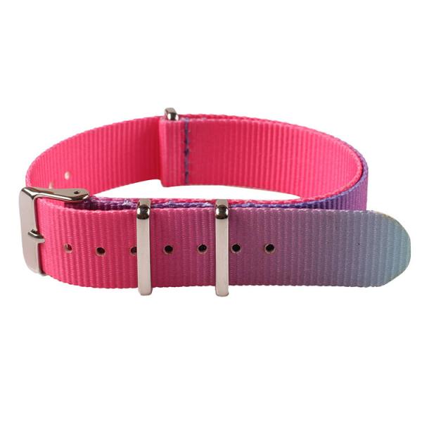 Buy cheap 18mm Nylon Fabric Strap , Ombre Women Watch Band from wholesalers