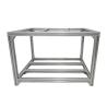 Buy cheap Open T Slotted Aluminum Frame Extrusion Profile 40mm X 40mm Polishing from wholesalers